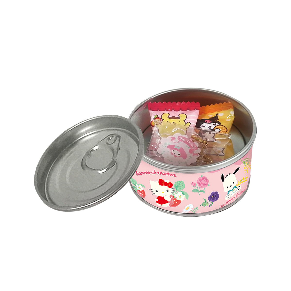 sanrioわくわくお菓子缶